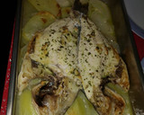 Foto del paso 3 de la receta: Dorada al horno con patatas y cebolla