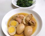 Hình bước làm 1 của món Thịt kho trứng (thịt kho nước dừa)
