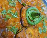 स्टफ शिमला मिर्च ग्रेवी (Stuff shimla mirch gravy recipe in hindi) रेसिपी चरण 5 फोटो