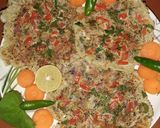 வல்லாரைக் கீரை ஆம்லெட் (Vallaarai Keerai Omelette) ரெசிபி ஸ்டேப் 4 புகைப்படம்