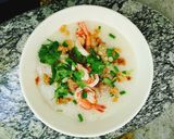 รูปขั้นตอนการทำที่ 2 ของ ข้าวต้มโจ๊ก น้ำมันหมูกุ้งหมูสับ