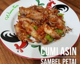 Foto langkah ke 5 dari resep Sambel Cumi Asin Pete.