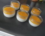 Une image de l'étape 2 de Panna cotta à la clémentine.