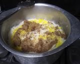 A picture of step 9 of Beef Biryani.