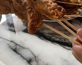 รูปขั้นตอนการทำที่ 9 ของ ช่อดอกไม้ไก่ทอด ไก่ทอดสูตรผู้พัน