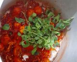 A picture of step 1 of Veg soup.