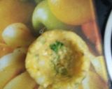 A picture of step 4 of Paneer egg aalu nest.