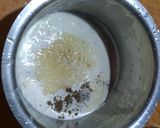A picture of step 1 of Malai Lassi.