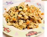 รูปขั้นตอนการทำที่ 6 ของ 🥚🥕ไข่คนผัก3สี Scrambled eggs with 3 colors of vegetables