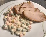 Egészben sült karaj fokhagymával tűzdelve recept fázis 4 fotója
