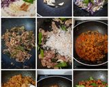 A picture of step 3 of Beef Coconut Ularthu.