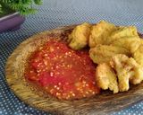 Foto langkah ke 3 dari resep Terong crispy dg sambal bawang.
