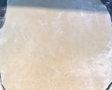 A picture of step 3 of Shish Barak - Lebanese meat dumplings in cooked yogurt.