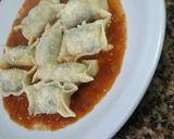 Foto del paso 12 de la receta: Cappelletti de verdura pollo ricota