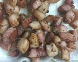 Foto del paso 3 de la receta: Crema de espinaca con tocino