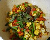 A picture of step 3 of Malabar vegy stew.