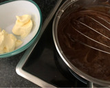 Foto del paso 6 de la receta: Tarta fácil de chocolate, cacahuete y café