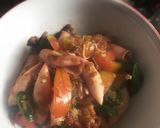 Foto langkah ke 7 dari resep Tumis Cumi Asin Tanpa Minyak.