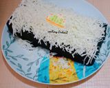 Foto langkah ke 5 dari resep Brownies kukus nutrijel tanpa telur dan mixer.