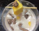 A picture of step 1 of Oats Banana mango milkshake !.