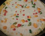 A picture of step 4 of Sunshine's jalapeno sharp cheddar cheese cornbread.