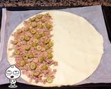 Foto del paso 2 de la receta: Empanada de atún y aceitunas con Nata y huevo tipo quiquet