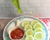 Foto langkah ke 3 dari resep Rujak Gula Lunak (Timun).