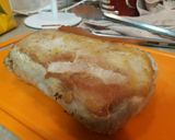 Foto del paso 1 de la receta: Carre de cerdo en hojaldre con papas cubo y pepinos