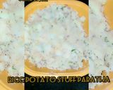 A picture of step 1 of Big potato stuff Parantha aloo ka paratha.