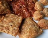 Foto langkah ke 6 dari resep Penyet Tempe Bakso.