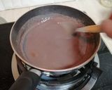 Gambar langkah 3 resipi Puding Milo Kotak.