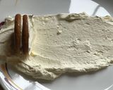 A picture of step 5 of Ginger biscuit log cake.