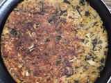 Tortilla de jurel y verduras