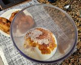 Foto del paso 1 de la receta: Pudin en freidora de aire