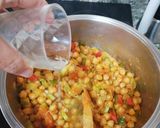 Foto del paso 4 de la receta: Garbanzos verduras y langostinos