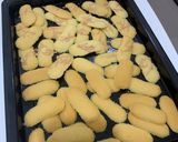 Foto langkah ke 8 dari resep Cookies Lidah Kucing Tanpa Cetakan.