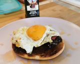 Foto del paso 4 de la receta Pincho de morcilla, huevo y piquillos