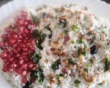 A picture of step 3 of Curd Rice.