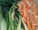 Foto langkah ke 3 dari resep Diet GM Day 2/ Pakcoy dan Wortel siram Bawang putih.