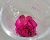 A picture of step 2 of Dragon Mocktail.