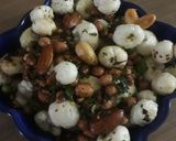 फलहारी ड्राई फूट्रस भेल(falahari dry fruits bhel recipe in hindi) रेसिपी चरण 4 फोटो