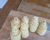 Une image de l'étape 4 de Brioche bouldouk ou brioche cheminée.