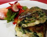 Foto del paso 5 de la receta: Tortilla de espinacas rellena