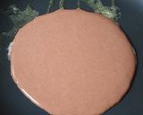 A picture of step 7 of Chocolate pancake with strawberry sauce.