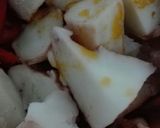 Foto del paso 3 de la receta Ensalada de pimientos rojos y pulpo