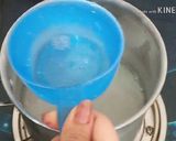 A picture of step 2 of Gurudwara Kada Prashad Recipe/Wheat flour Halwa.