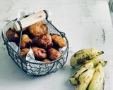 Gambar langkah 4 resipi Cekodok Pisang Gluten Free.