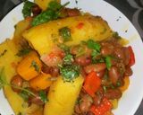 A picture of step 5 of Lazy matoke aka one pot matoke.