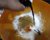 A picture of step 2 of Gobhi Manchurian Pakoda.