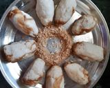 A picture of step 9 of Rice bread roll(leftover rice).